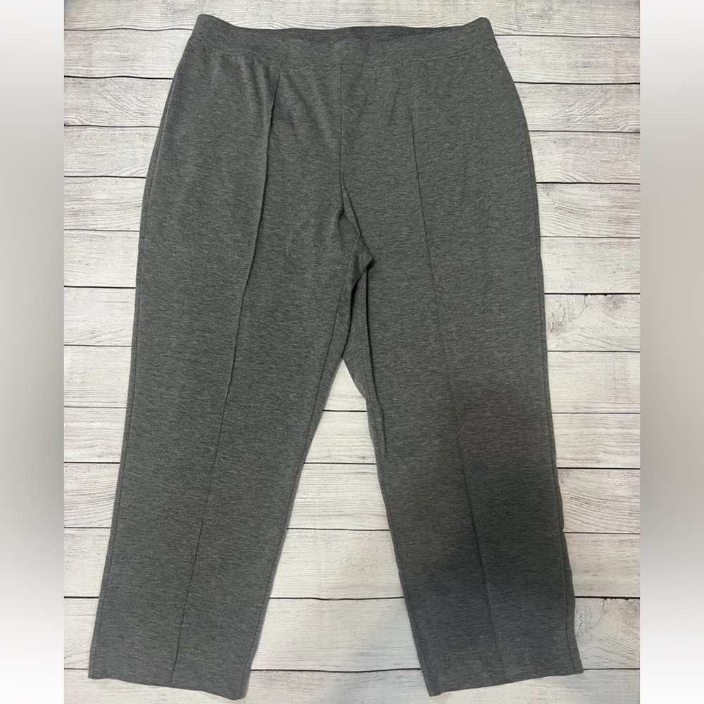 Alfred Dunner Women’s Pants Pull On Grey Size 20W